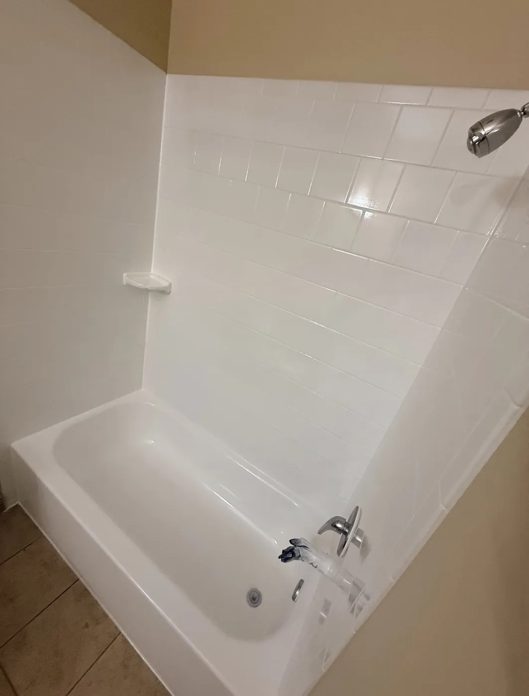 Bathtub tile reglazing by Narbra Maintenance Inc